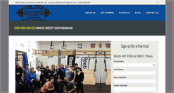 Desktop Screenshot of crossfitsouthokanagan.com